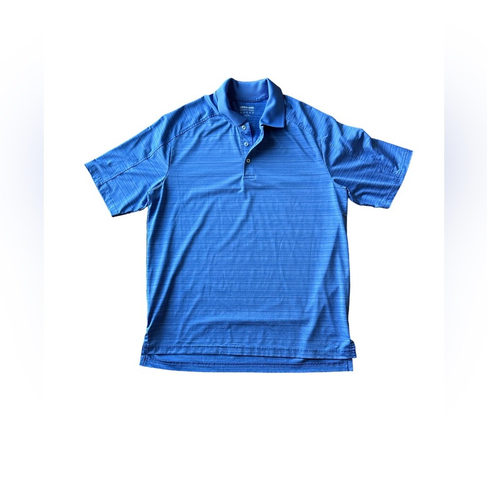 Lands’ End Medium Blue Polo